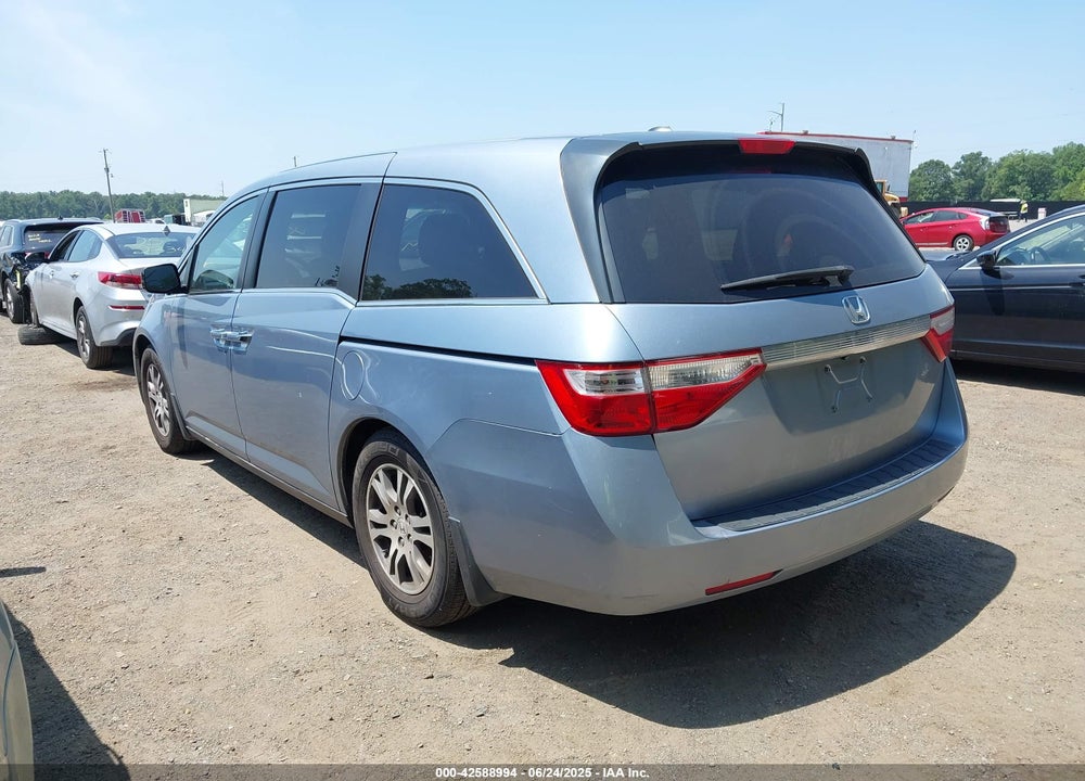 2011 HONDA ODYSSEY EX-L VIN: 5FNRL5H60BB051135