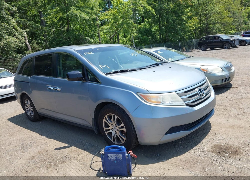 2011 HONDA ODYSSEY EX-L VIN: 5FNRL5H60BB051135