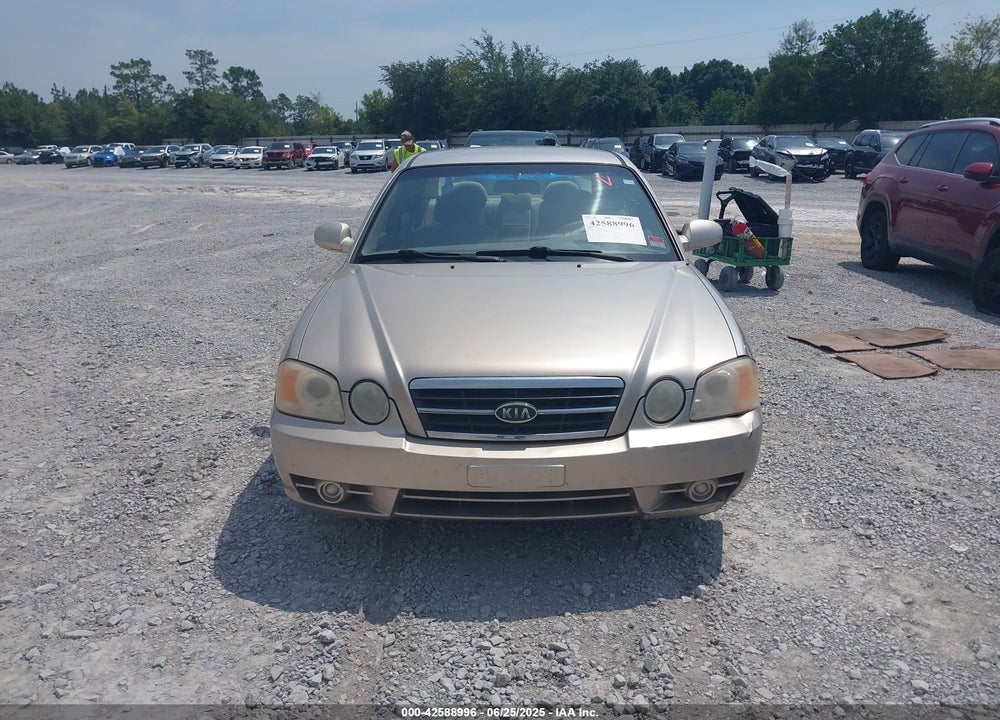2004 KIA OPTIMA EX/LX VIN: KNAGD126845341047