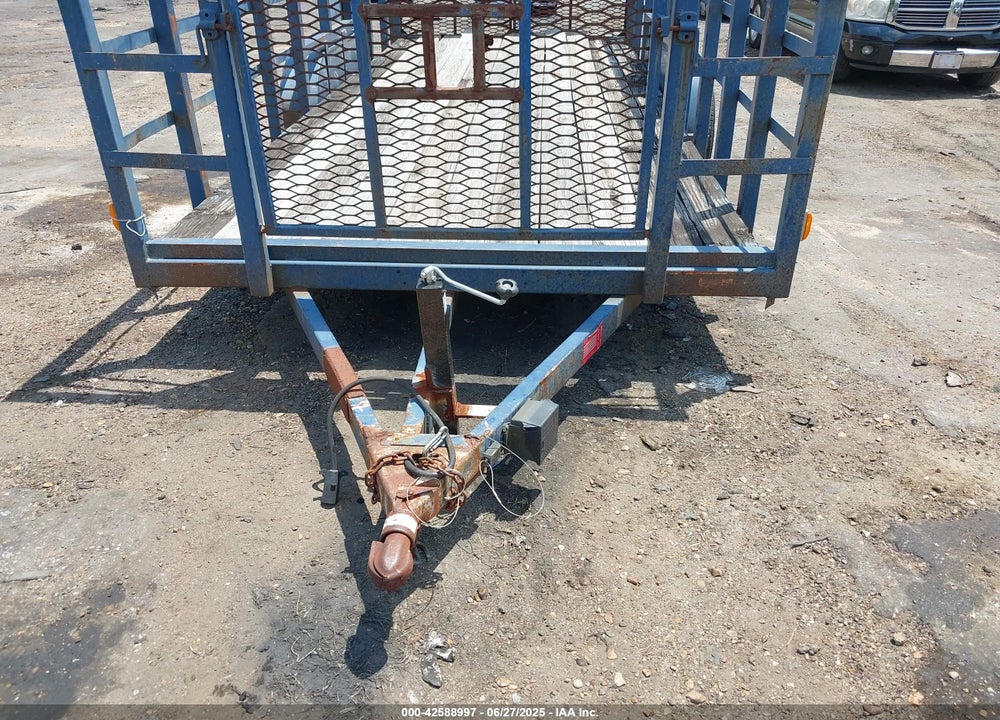 2001 RAZO UTILITY TRAILER VIN: 1B9FS182911106381