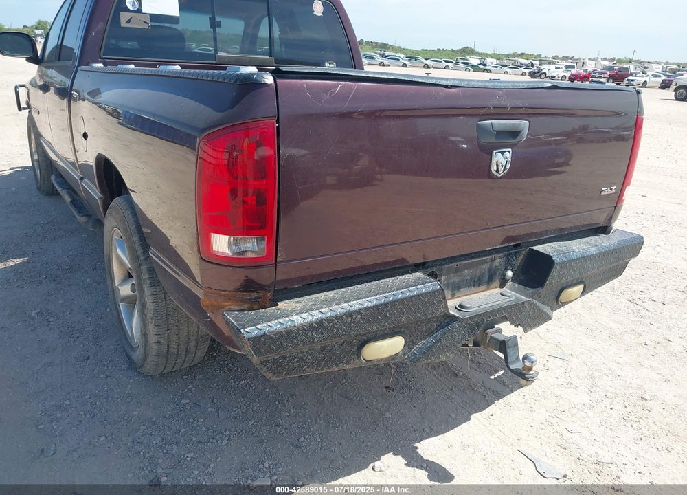 2005 DODGE RAM 1500 SLT/LARAMIE VIN: 1D7HA18DX5J567031