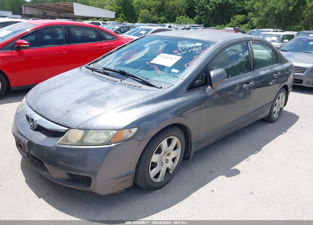 2010 HONDA CIVIC VIN: 2HGFA1F5XAH548036