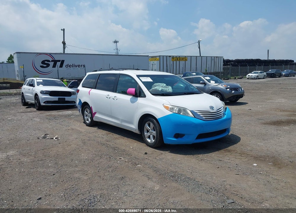 2017 TOYOTA SIENNA VIN: 5TDKZ3DC5HS806879
