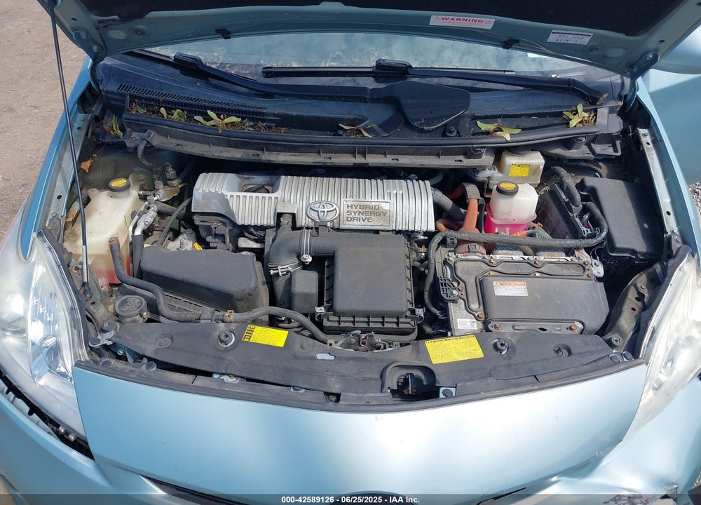 2013 TOYOTA PRIUS TWO VIN: JTDKN3DU4D5692877