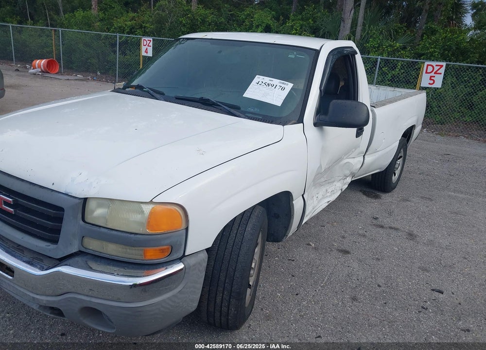 2006 GMC SIERRA 1500 VIN: 3GTEC14V86G189624