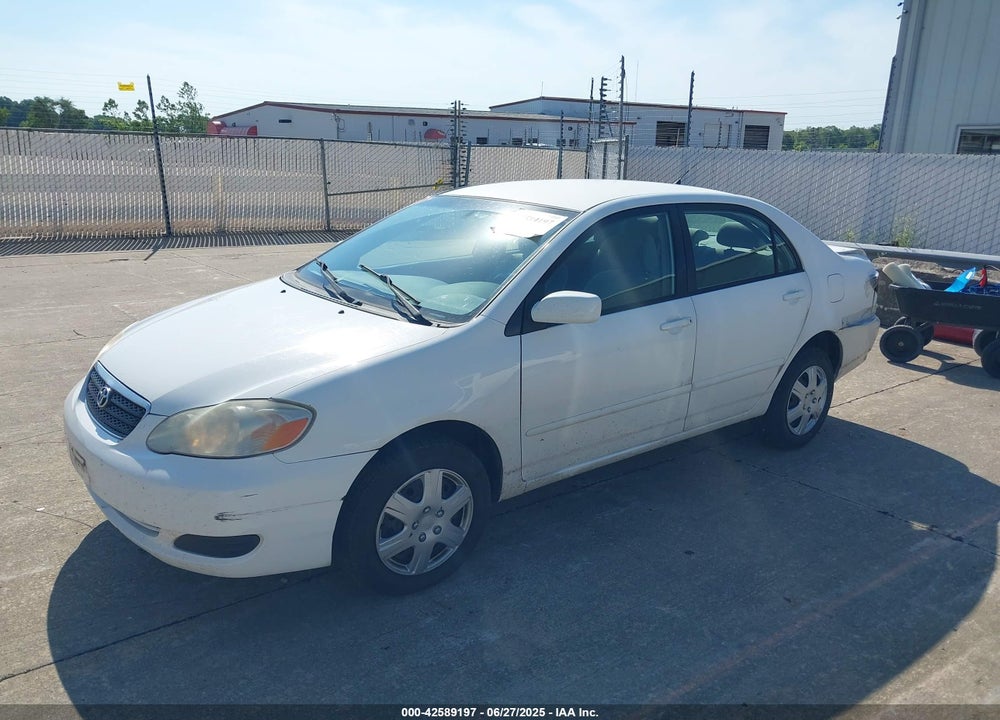 2007 TOYOTA COROLLA LE VIN: 2T1BR32E37C745768
