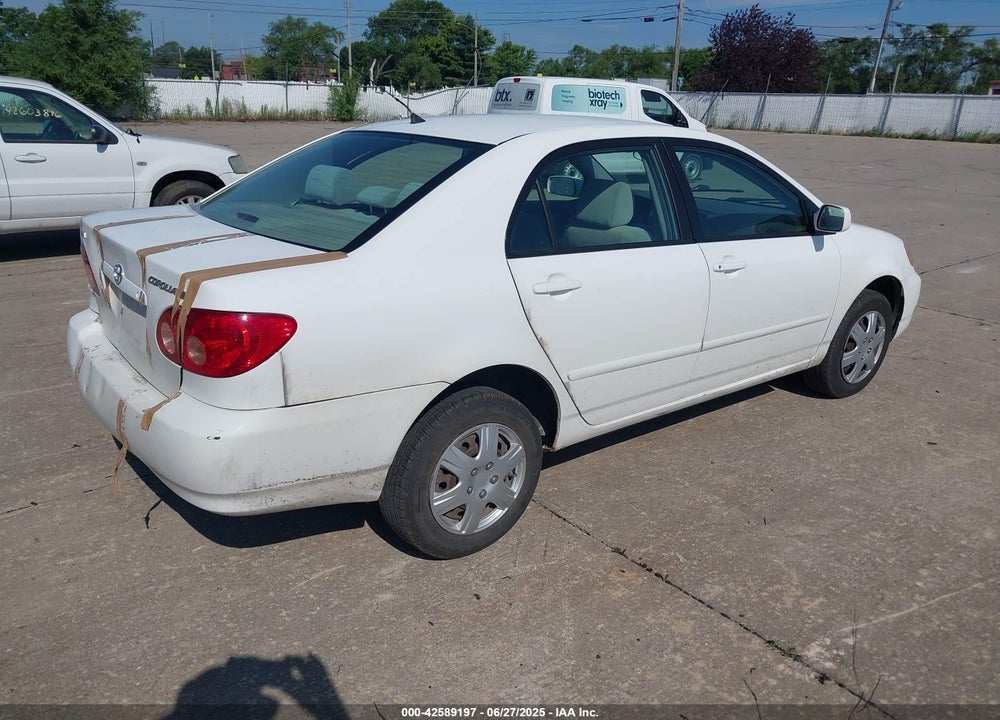 2007 TOYOTA COROLLA LE VIN: 2T1BR32E37C745768