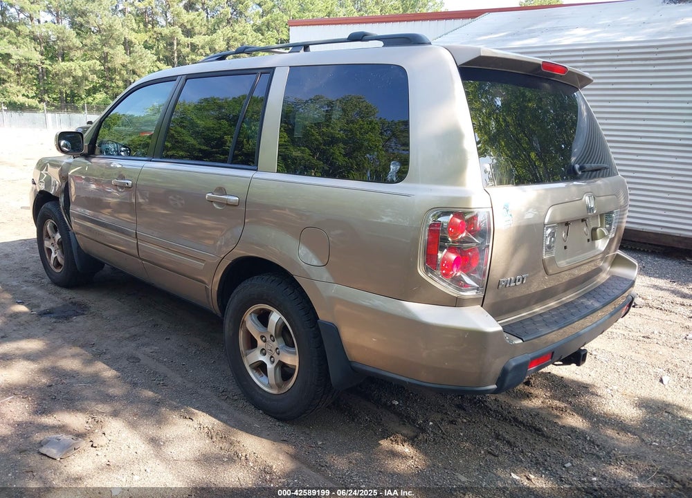 2007 HONDA PILOT EX-L VIN: 5FNYF287X7B000940