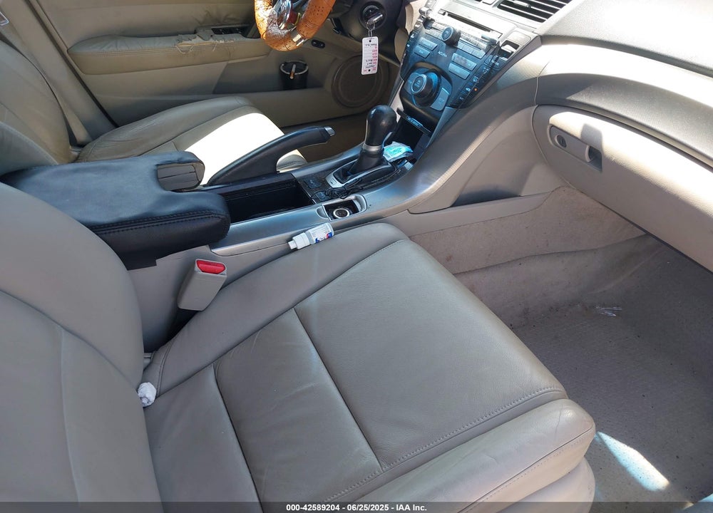 2009 ACURA TL VIN: 19UUA86219A025195
