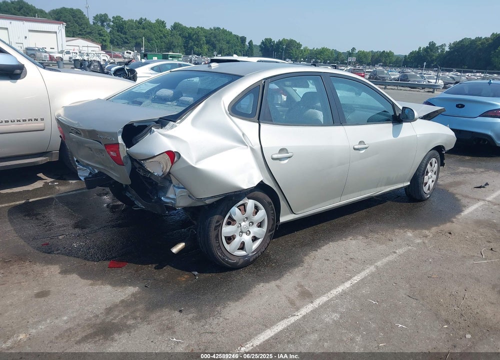 2008 HYUNDAI ELANTRA GLS/SE VIN: KMHDU46DX8U520939