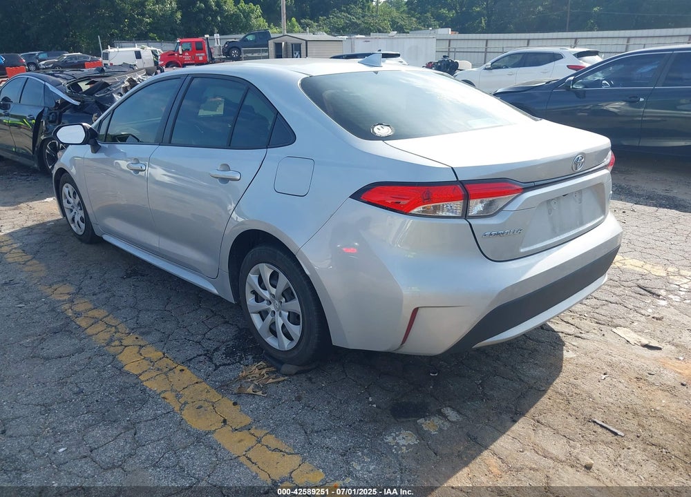 2022 TOYOTA COROLLA VIN: JTDEPMAE7N3025387