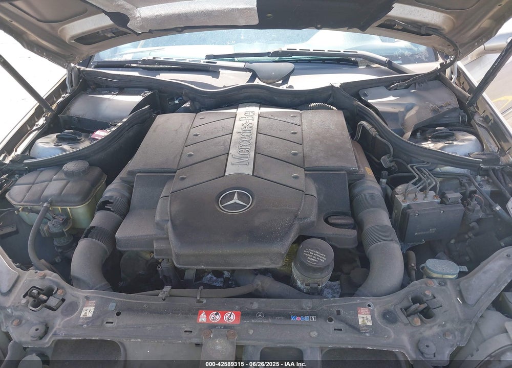 2005 MERCEDES-BENZ CLK 500 VIN: WDBTK75G25T050991