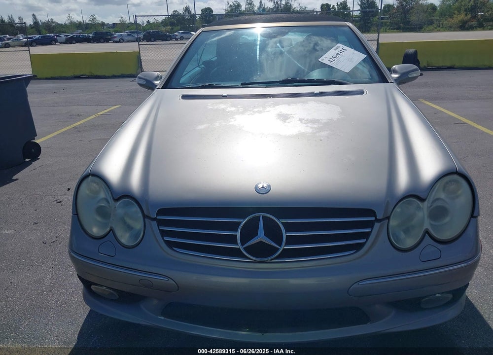 2005 MERCEDES-BENZ CLK 500 VIN: WDBTK75G25T050991