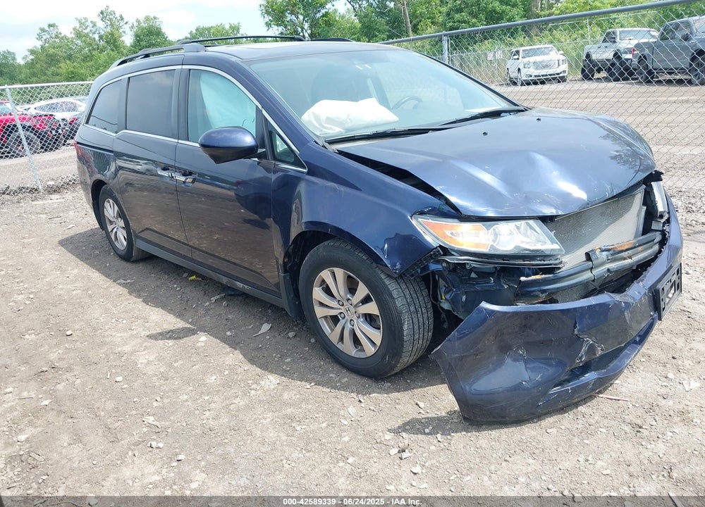 2017 HONDA ODYSSEY EX-L VIN: 5FNRL5H68HB005349