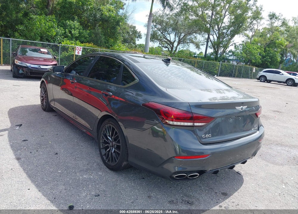 2018 GENESIS G80 VIN: KMHGN4JB0JU231641