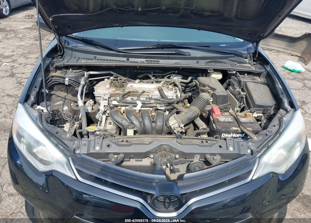 2016 TOYOTA COROLLA VIN: 5YFBURHE3GP478835