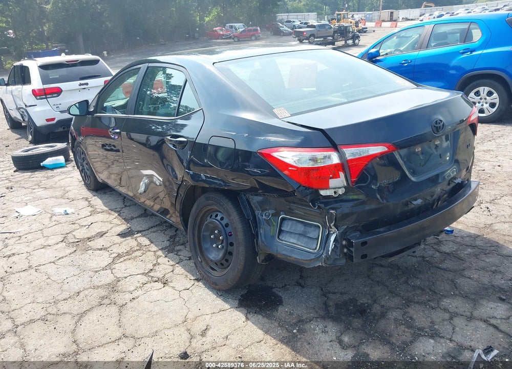 2016 TOYOTA COROLLA VIN: 5YFBURHE3GP478835