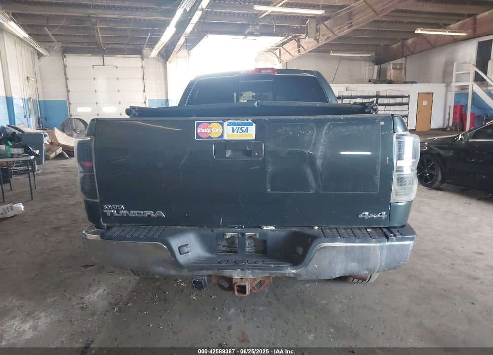 2008 TOYOTA TUNDRA SR5 5.7L V8 VIN: 5TBBV54148S502618