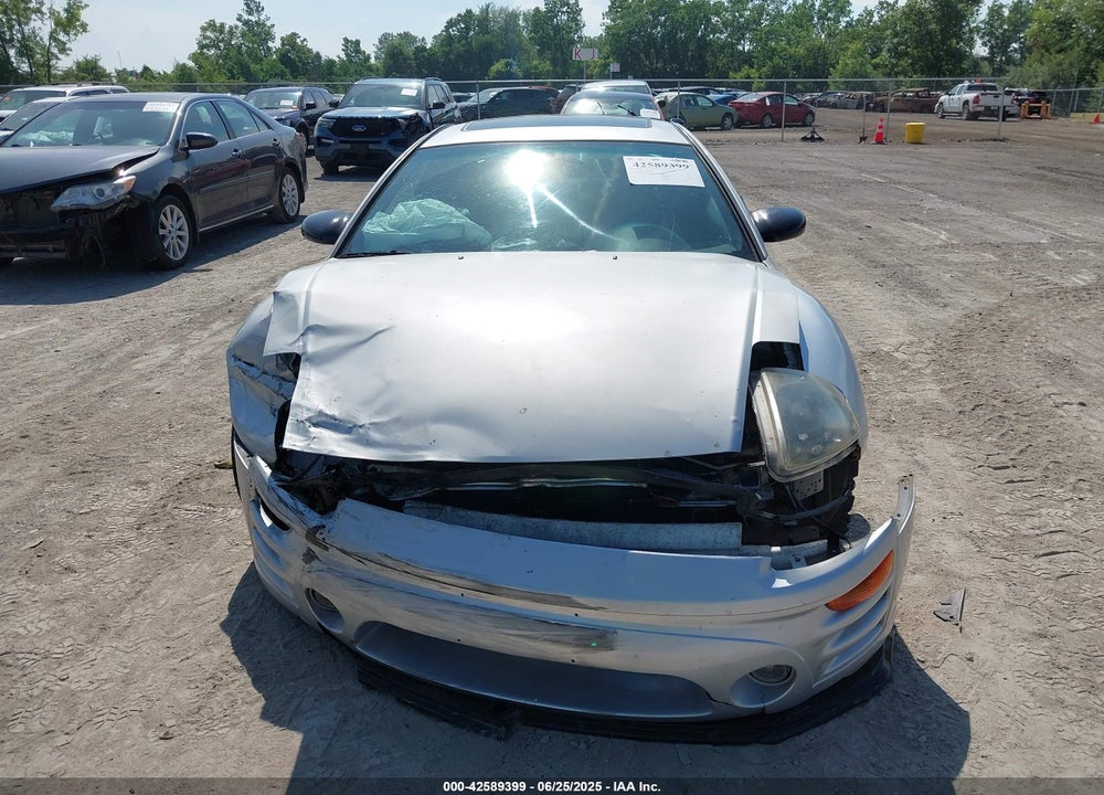 2000 MITSUBISHI ECLIPSE GT VIN: 4A3AC84L4YE142880