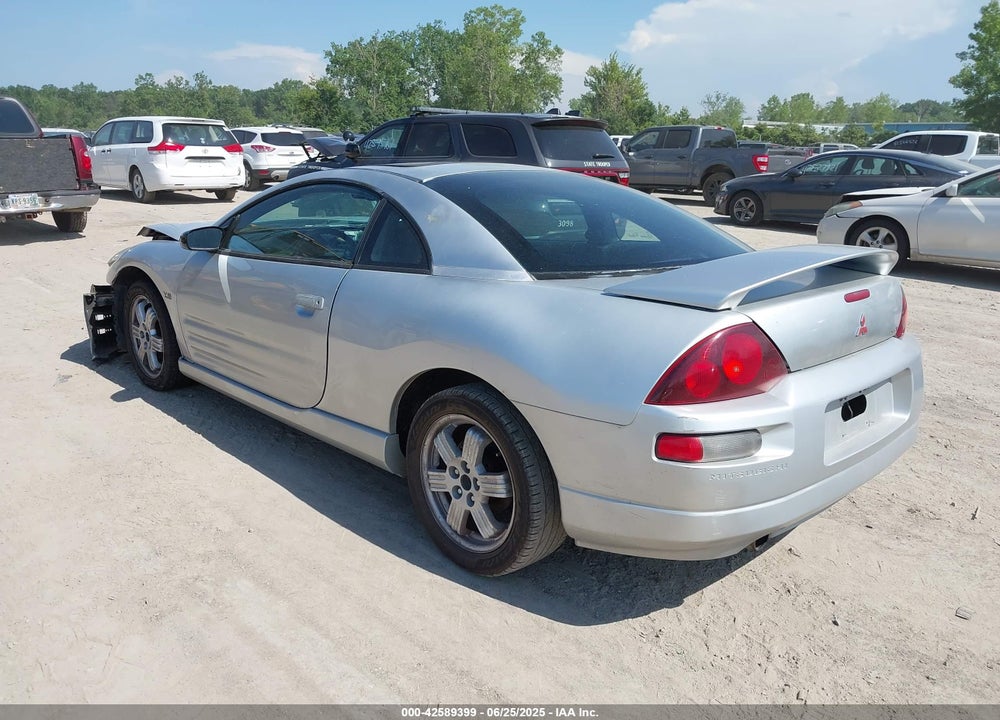 2000 MITSUBISHI ECLIPSE GT VIN: 4A3AC84L4YE142880