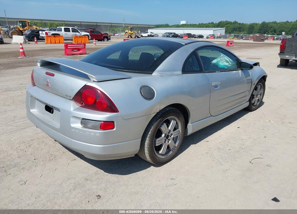2000 MITSUBISHI ECLIPSE GT VIN: 4A3AC84L4YE142880