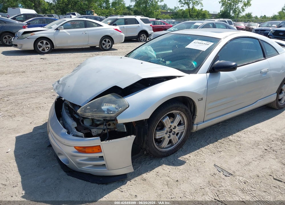 2000 MITSUBISHI ECLIPSE GT VIN: 4A3AC84L4YE142880