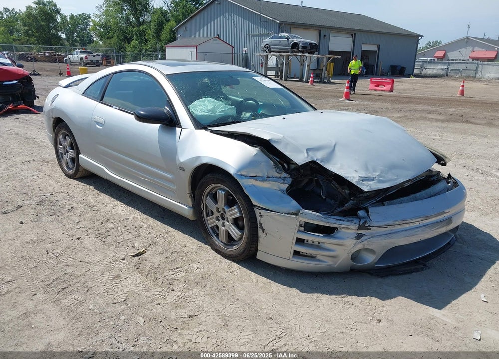 2000 MITSUBISHI ECLIPSE GT VIN: 4A3AC84L4YE142880