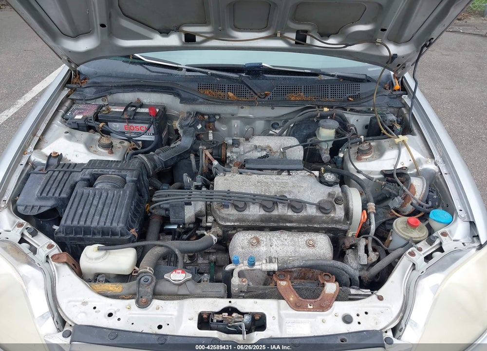 2000 HONDA CIVIC EX VIN: 1HGEJ824XYL031785