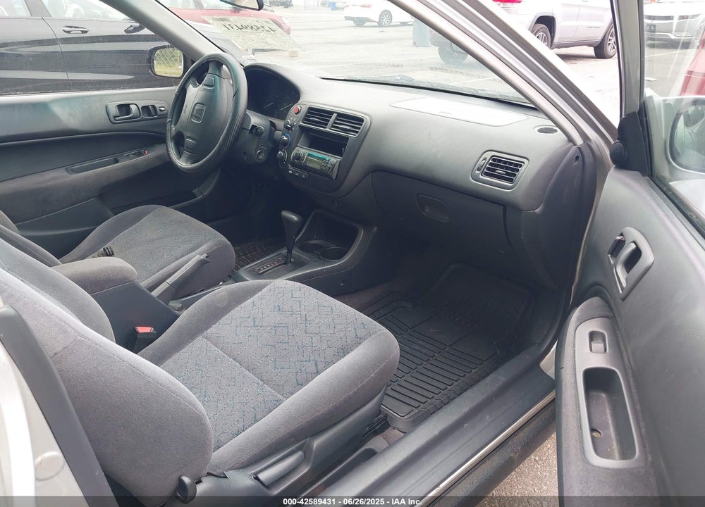 2000 HONDA CIVIC EX VIN: 1HGEJ824XYL031785