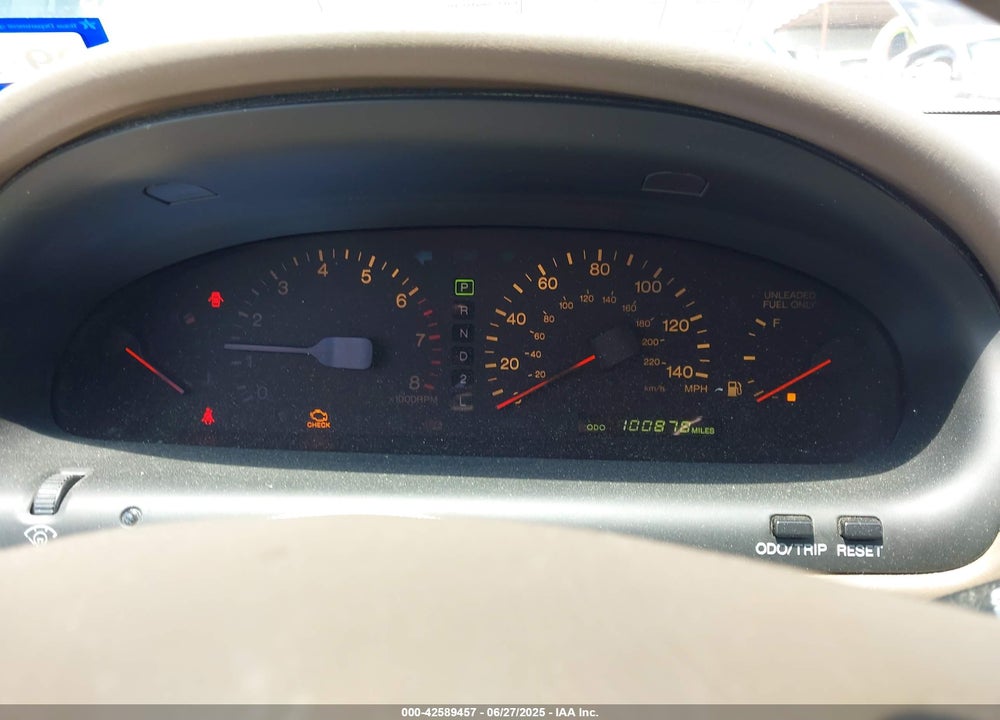 1995 LEXUS ES 300 VIN: JT8GK13TXS0125187