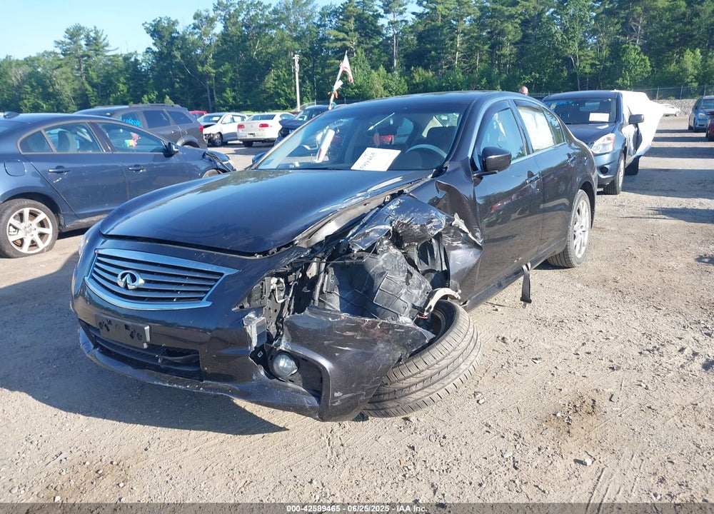 2013 INFINITI G37X VIN: JN1CV6AR5DM761400