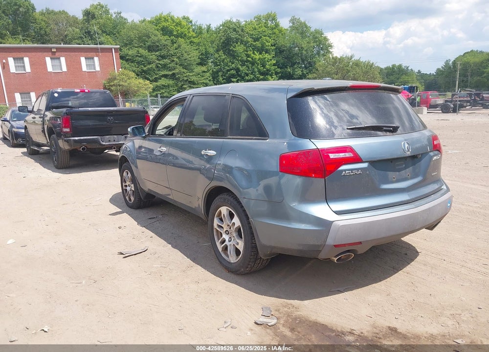 2008 ACURA MDX TECHNOLOGY PACKAGE VIN: 2HNYD28458H547910