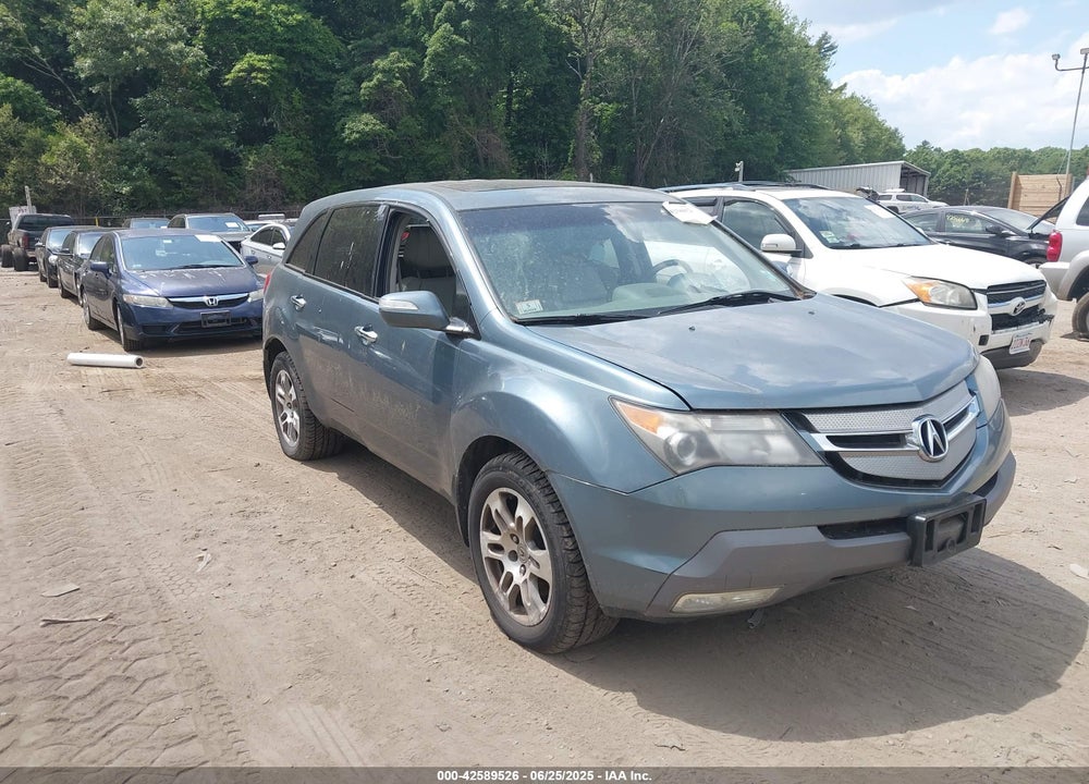 2008 ACURA MDX TECHNOLOGY PACKAGE VIN: 2HNYD28458H547910