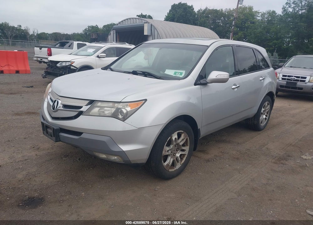 2008 ACURA MDX VIN: 2HNYD282X8H511595