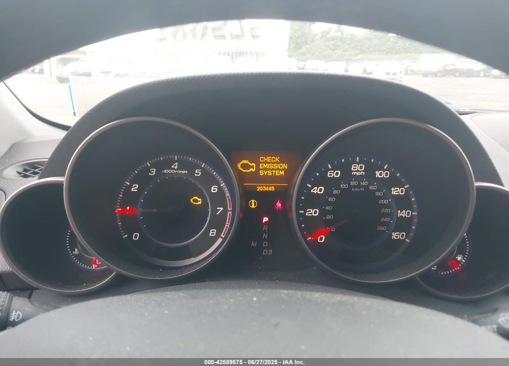 2008 ACURA MDX VIN: 2HNYD282X8H511595