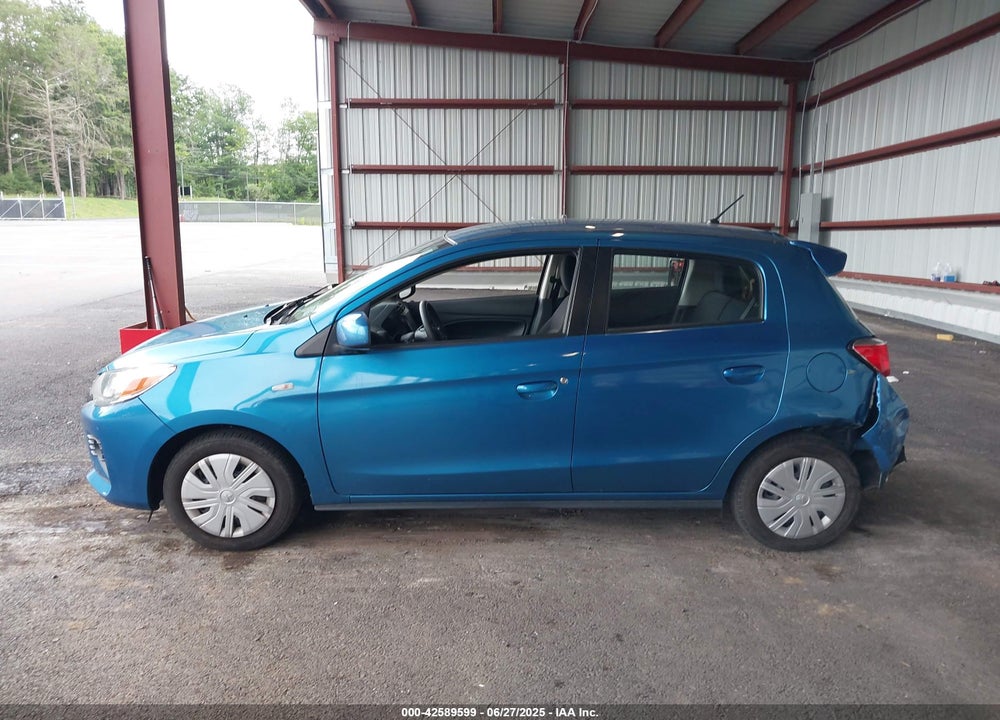 2021 MITSUBISHI MIRAGE CARBONITE EDITION/ES/LE VIN: ML32AUHJ8MH007623