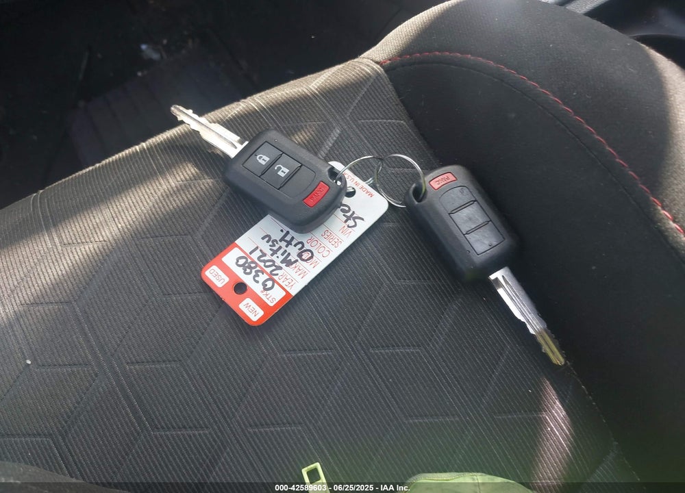 2021 MITSUBISHI OUTLANDER SPORT VIN: JA4APUAU9MU007210
