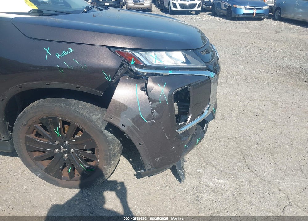 2021 MITSUBISHI OUTLANDER SPORT VIN: JA4APUAU9MU007210