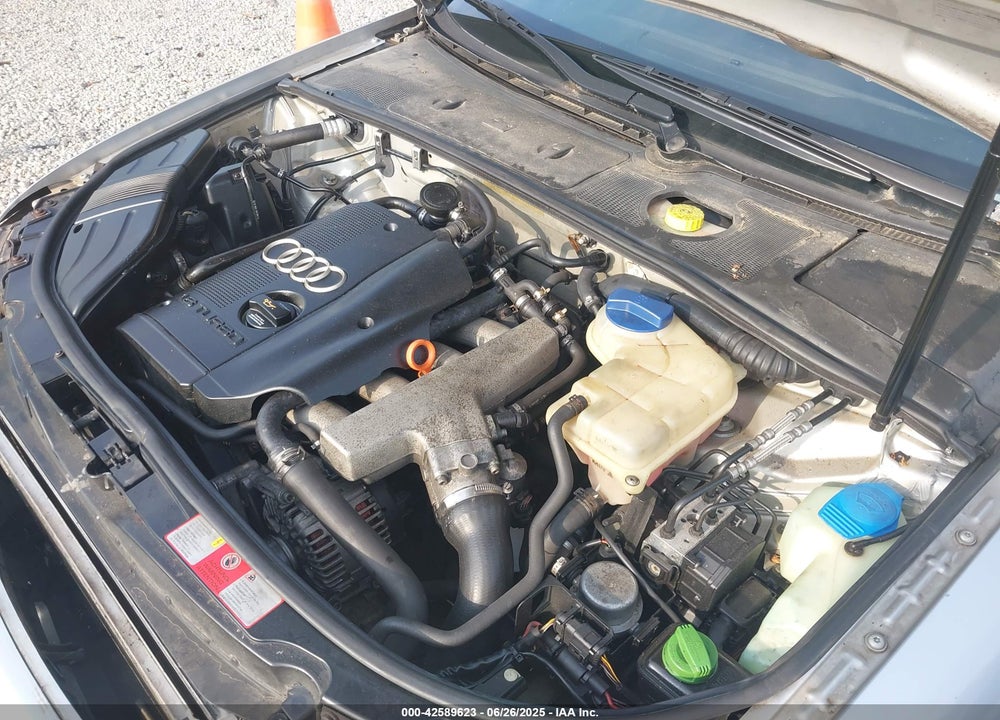 2004 AUDI A4 1.8T VIN: WAULC68E14A100743