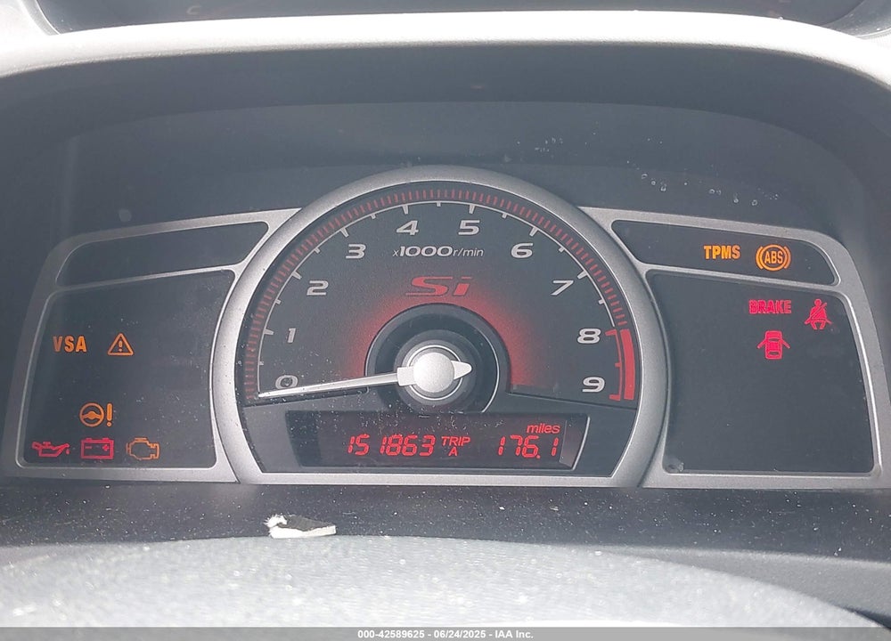 2009 HONDA CIVIC VIN: 2HGFG21539H703792
