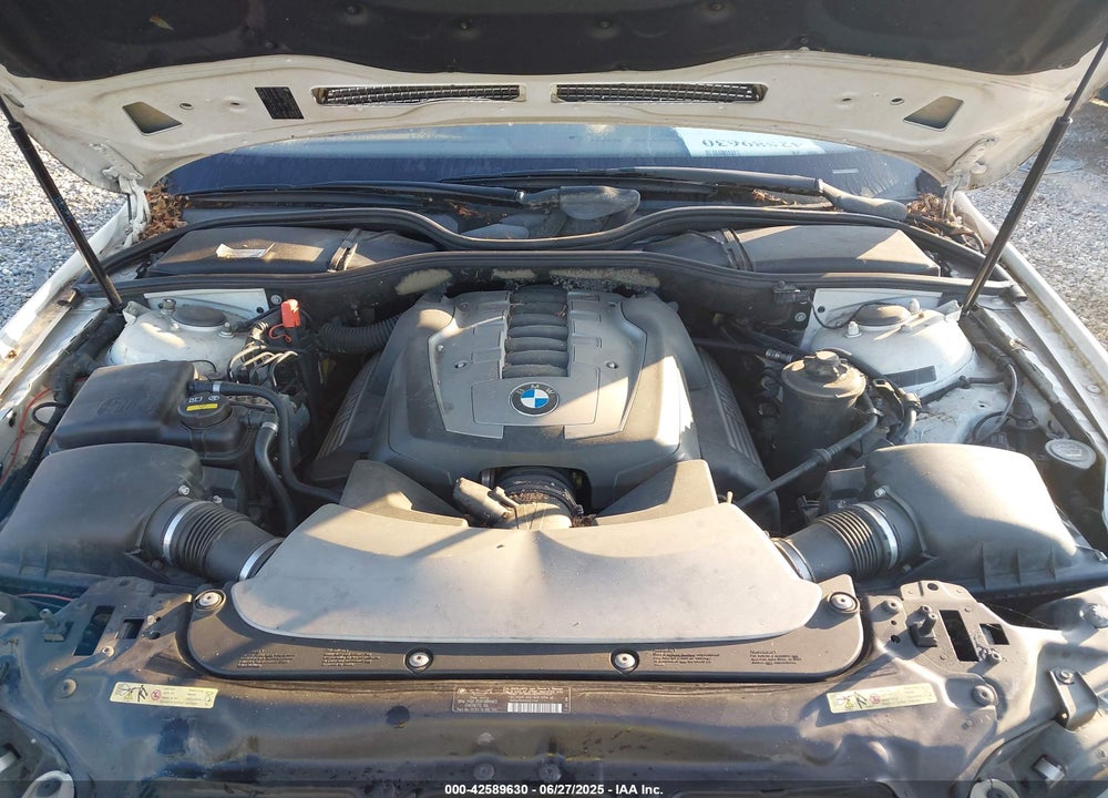 2008 BMW 750LI VIN: WBAHN83598DT80967