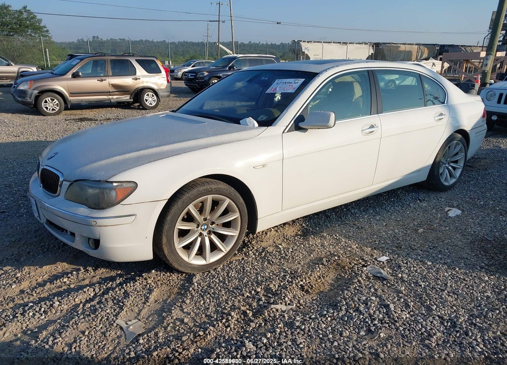 2008 BMW 750LI VIN: WBAHN83598DT80967