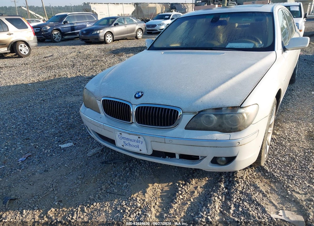 2008 BMW 750LI VIN: WBAHN83598DT80967