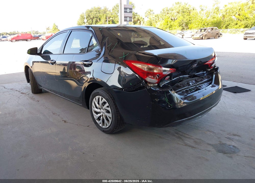 2019 TOYOTA COROLLA VIN: 2T1BURHE7KC152500