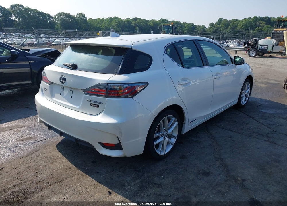 2014 LEXUS CT200H VIN: JTHKD5BH3E2208137
