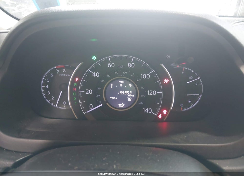 2013 HONDA CR-V VIN: 2HKRM4H76DH676112
