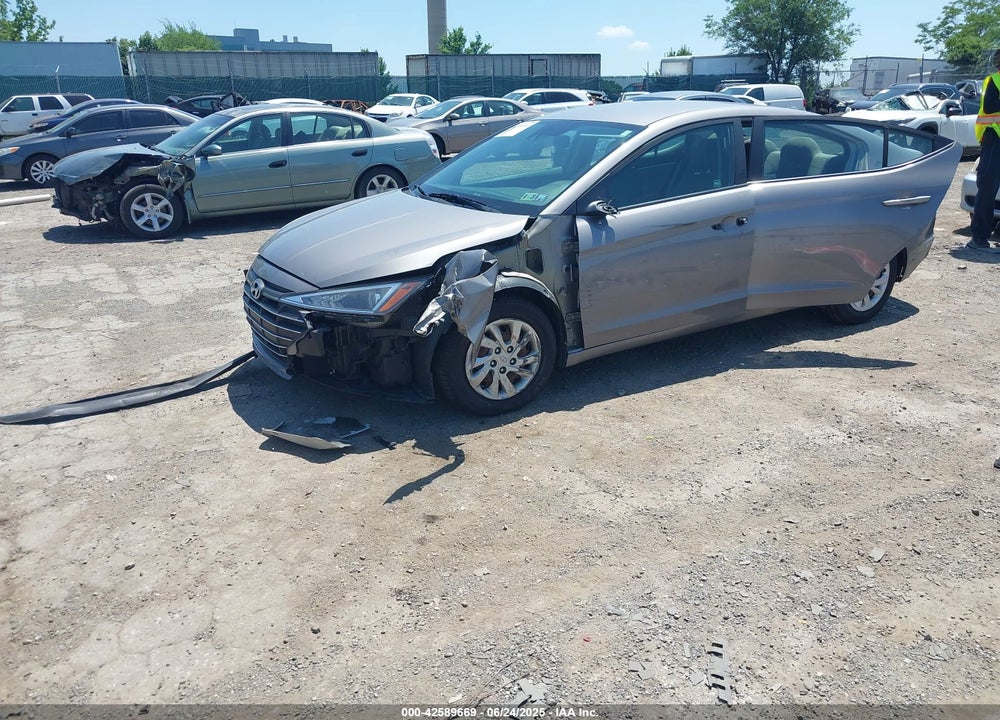 2020 HYUNDAI ELANTRA VIN: KMHD74LF3LU924817
