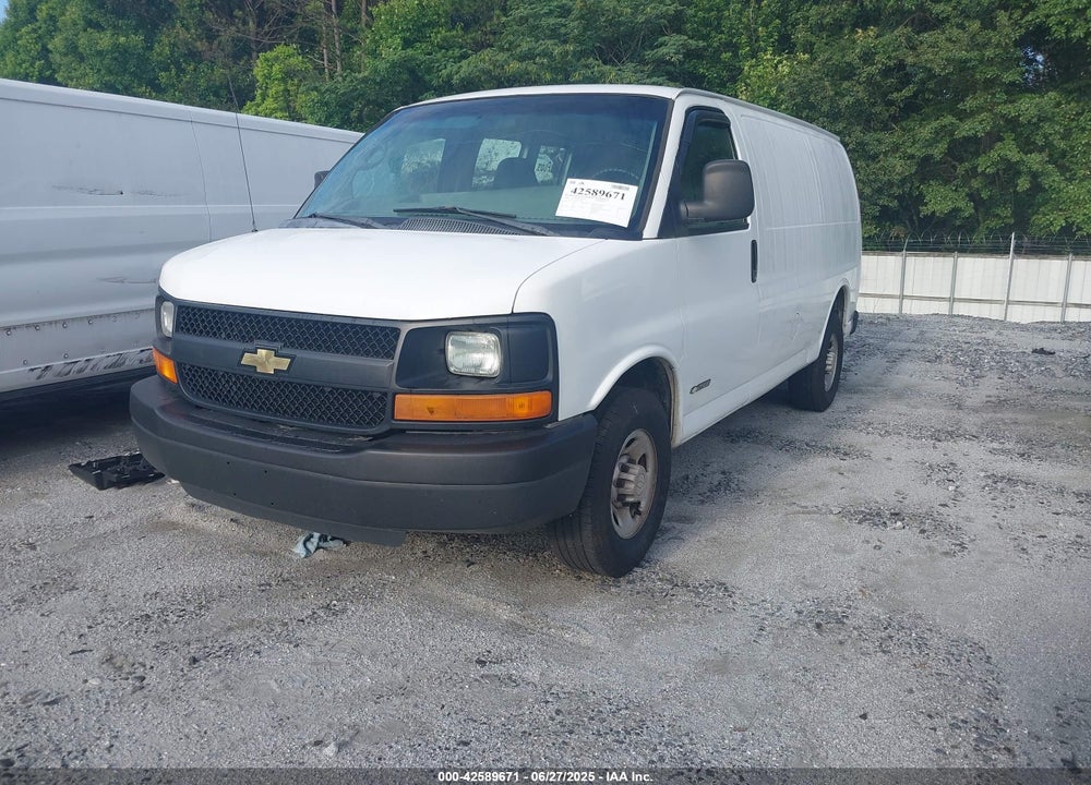 2006 CHEVROLET EXPRESS 2500 VIN: 1GCGG25V161204304