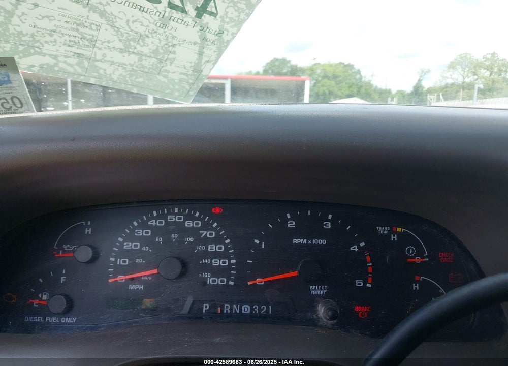 2004 FORD F-250 VIN: 1FTNW21P24EB08771