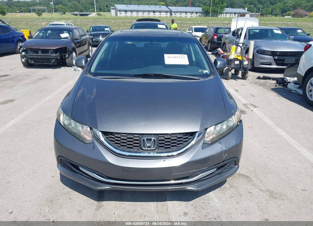 2013 HONDA CIVIC VIN: 2HGFB2F5XDH591217